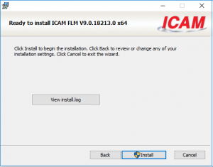icam license install