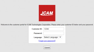 icam customer portal login